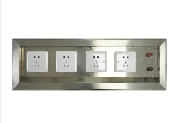 ซื้อ ห้องสะอาด โซคเกตไฟฟ้ากล่อง 5 ตําแหน่ง ป้องกันฝุ่นไม่สแตติก online manufacture