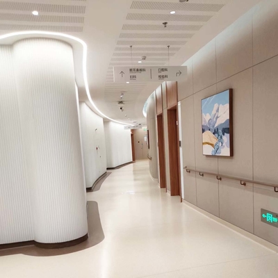 ซื้อ โรงพยาบาล โรงเรียน สํานักงาน ห้องสะอาด PVC Flooring Multilayer Composite Vinyl Flooring Roll online manufacture