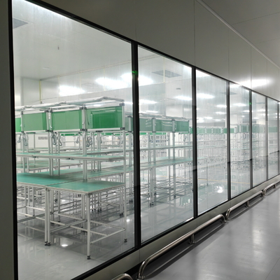 ซื้อ ไม่มีหมอกล้างหน้าต่างห้องสะอาด หน้าต่างแก้วหนา 5 มิลลิเมตร online manufacture