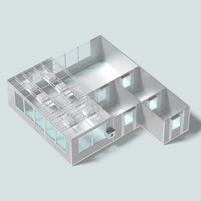 ซื้อ Huuao Customized Solution Class 8 Prefabricated 50mm Sandwich Panel Modular Cleanroom GMP Workshop for Cosmetics or Food Factory online manufacture