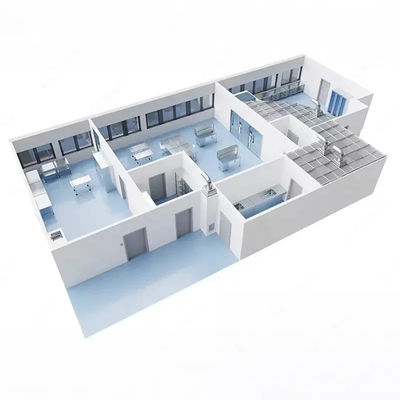 ซื้อ โซลูชันห้องคลีนรูมระดับมืออาชีพ Huuao GMP Clean Room, ห้องคลีนรูมแบบโมดูลาร์ online manufacture