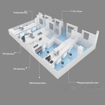ซื้อ HUAAO โมเดิร์น GMP มาตรฐานโมดูลาร์คลีนรูม ISO5-ISO9 ผู้ผลิตทนไฟ ซัพพลายเออร์โครงการสำหรับโรงพยาบาล ห้องปฏิบัติการ การก่อสร้าง การผลิตออนไลน์