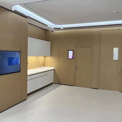 โรงพยาบาล โรงเรียน สํานักงาน ศูนย์การค้า พื้น PVC 1.5mm 1.8mm 2.0mm ความหนา