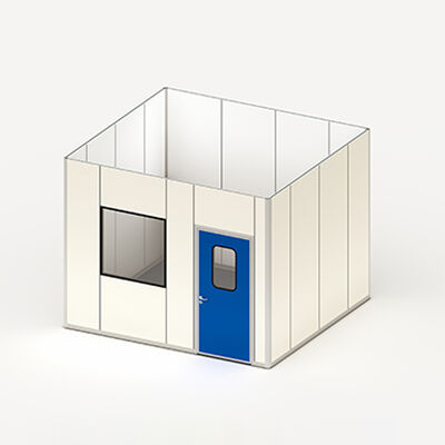 ระบบคลีนรูมแบบโมดูลาร์ทันสมัยกันไฟ ปราศจากฝุ่น เป็นมิตรต่อสิ่งแวดล้อม ได้รับการรับรอง ISO5 สำหรับใช้ในโรงพยาบาล ห้องปฏิบัติการ และโรงงานอุตสาหกรรม